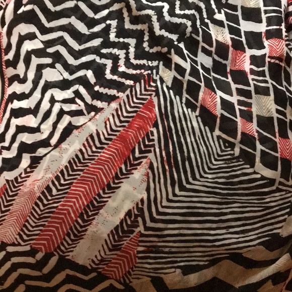 Chico’s Kimono Chevron/Animal PrintSize L/XL - Picture 8 of 8